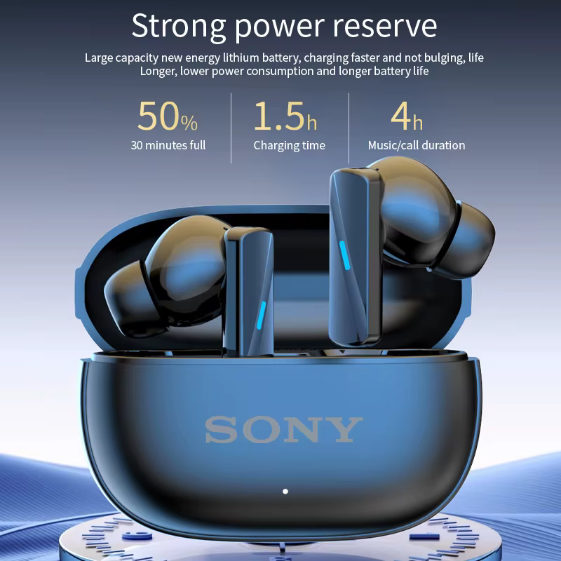 Original Sony Mate 50 Bluetooth Earphones Ear Earbuds Wireless Headphone Stereo Noise With Mic Sports Hifi Headsets Touch Contr - Image 4