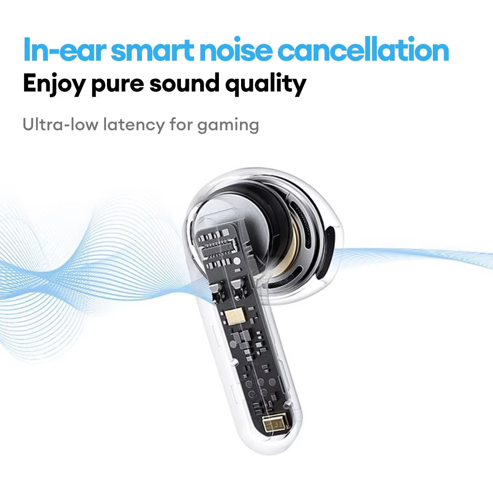New Lenovo LE209 Wireless Bluetooth Earphone ANC Noise Reduction HiFi Music Bluetooth Headphone 30H Battery Life Gaming Headset - Image 2