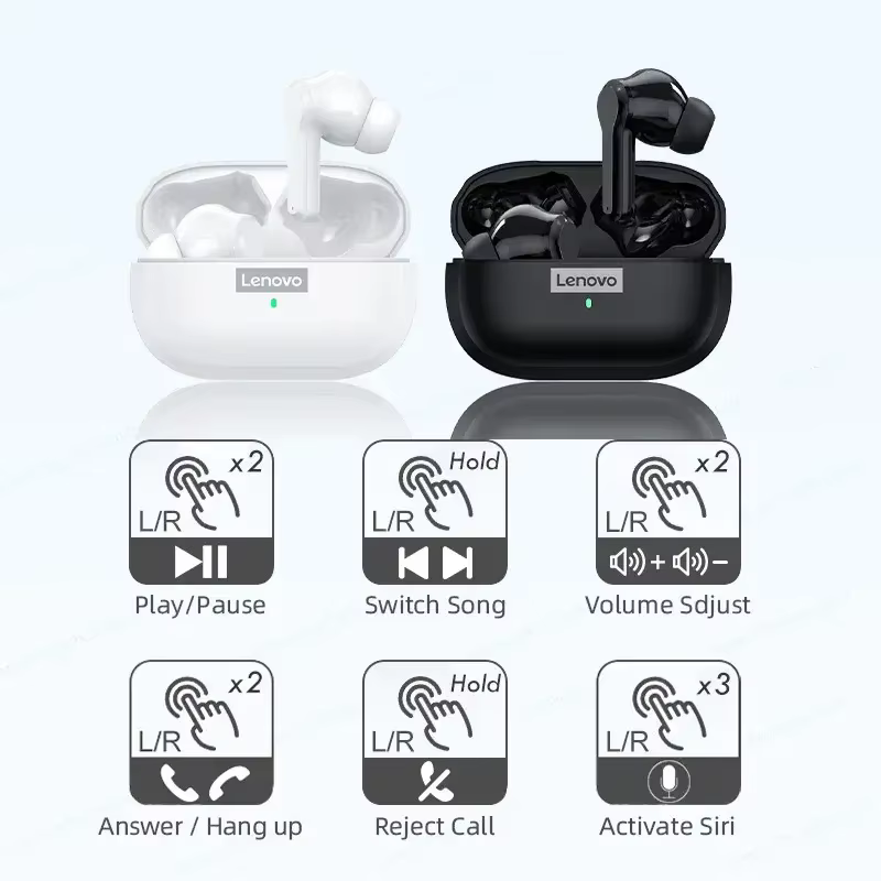 Baseus Bass EP10 NC -43dB Noise Cancelling ANC True Wireless Earbuds Bluetooth 6.0 In-Ear Wireless Earphones 4-Mics ENC Ear buds - Image 6