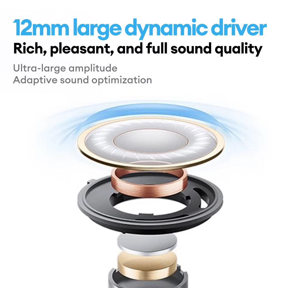 New Lenovo LE209 Wireless Bluetooth Earphone ANC Noise Reduction HiFi Music Bluetooth Headphone 30H Battery Life Gaming Headset - Image 3