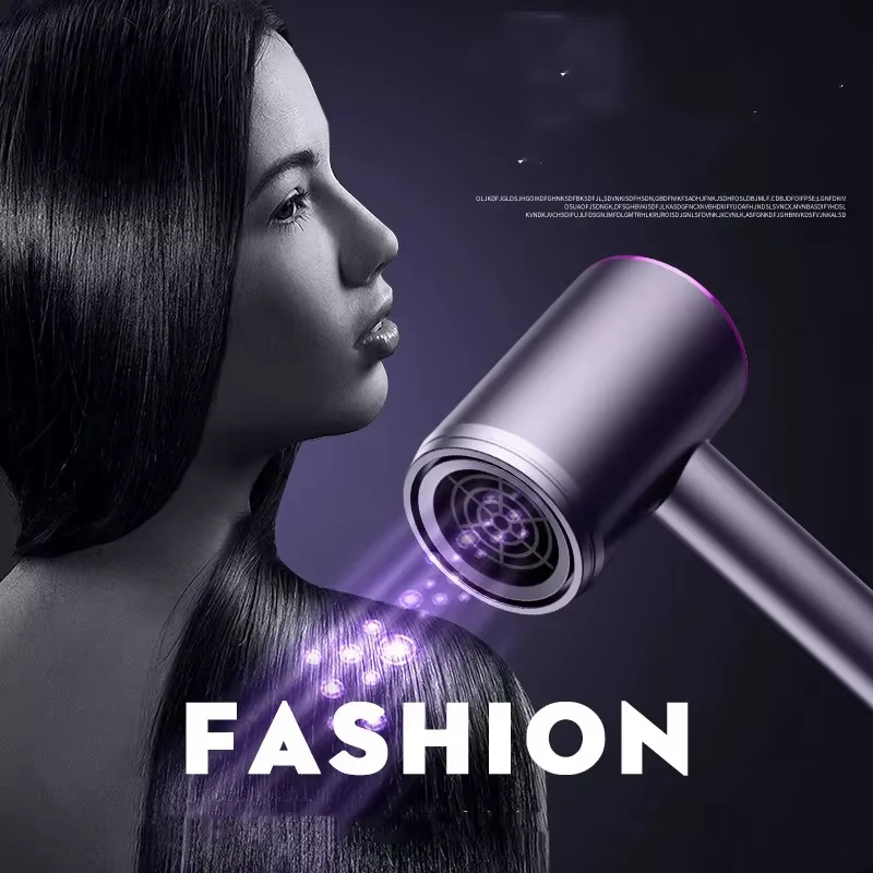 Professional Salon Hair Dryer with Ionic & Heat Protection Portable for Home Hotel Travel-for Household & Hotel Use - Image 4